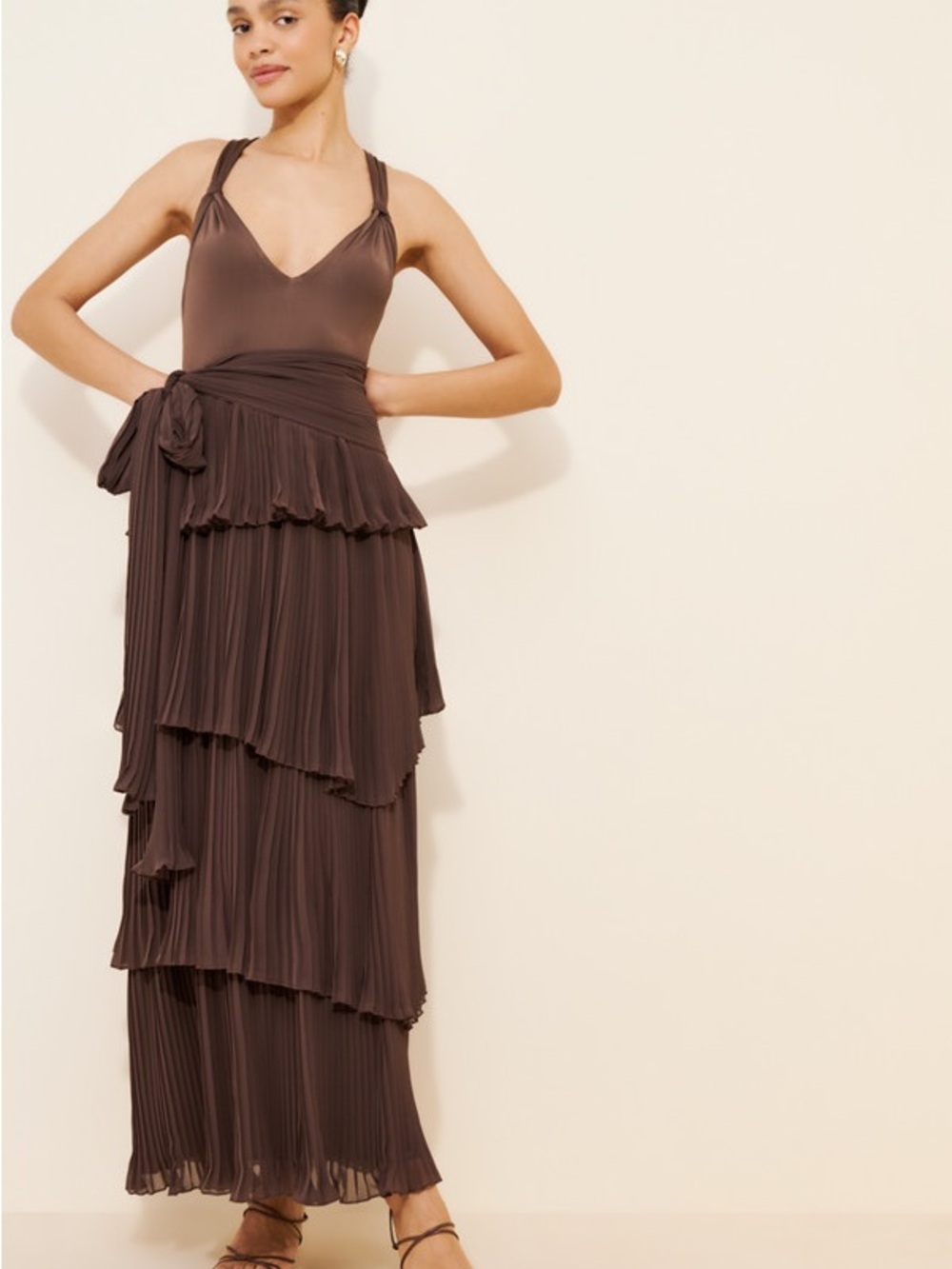 Free People Sola Maxi Dress size m